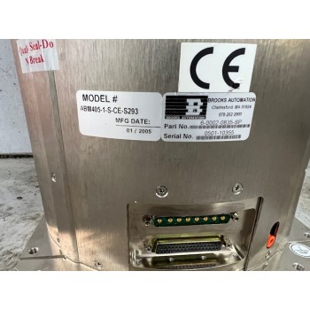 Brooks Automation 6-0002-0835-SP ABM405-1-S-CE-S293 wafer transfer robot